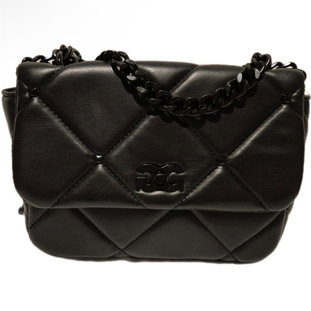 New Gilda Paris Small Quilted Bag Black Purse